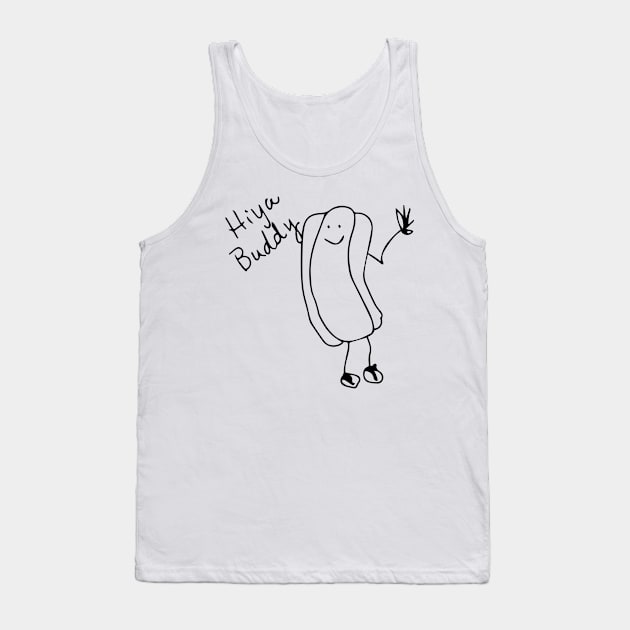 Hiya Buddy Tank Top by Classicshirts